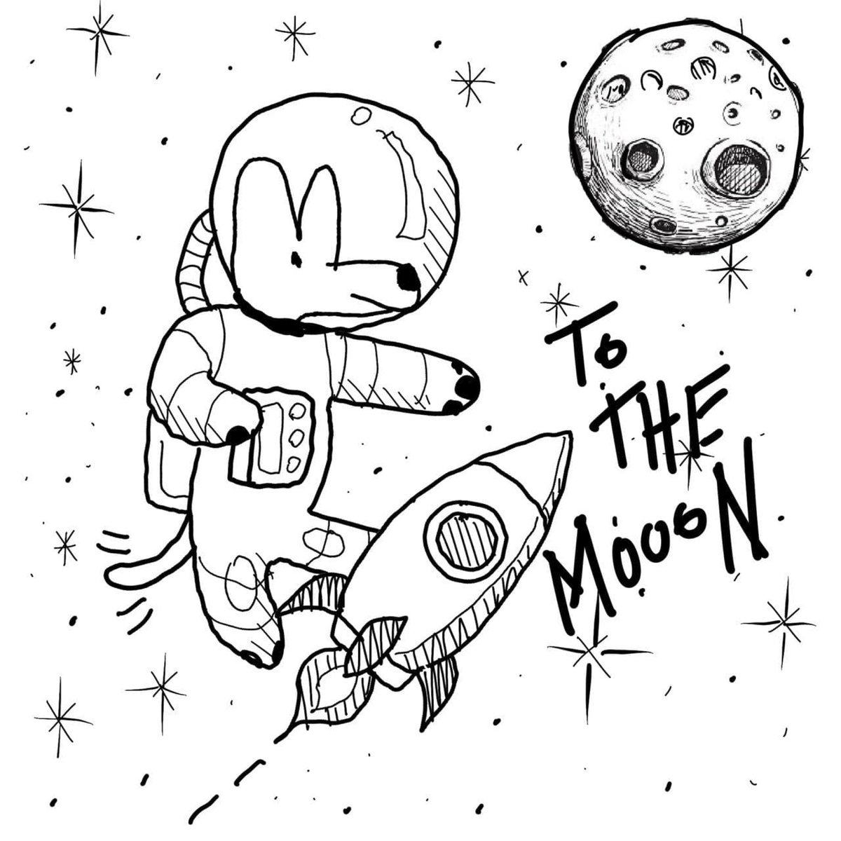 venalrincon's tweet photo. Ójala a la moon… #dogggo https://t.co/5KbtXOBly0