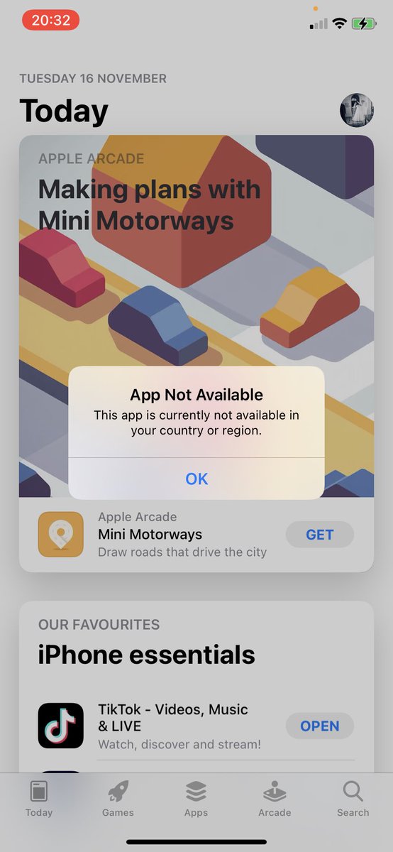Hey <a href="/JustGiving/">JustGiving</a> why can’t I download the app….???