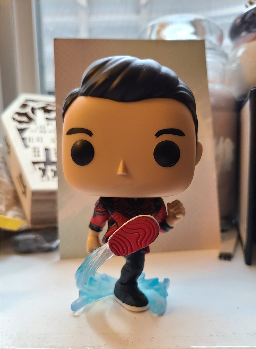 KayBarz7's tweet photo. Finally got my #shanchi Funko! 😍😍 Couldn't be happier with it! @SimuLiu @shangchi https://t.co/r4oqgp62ba