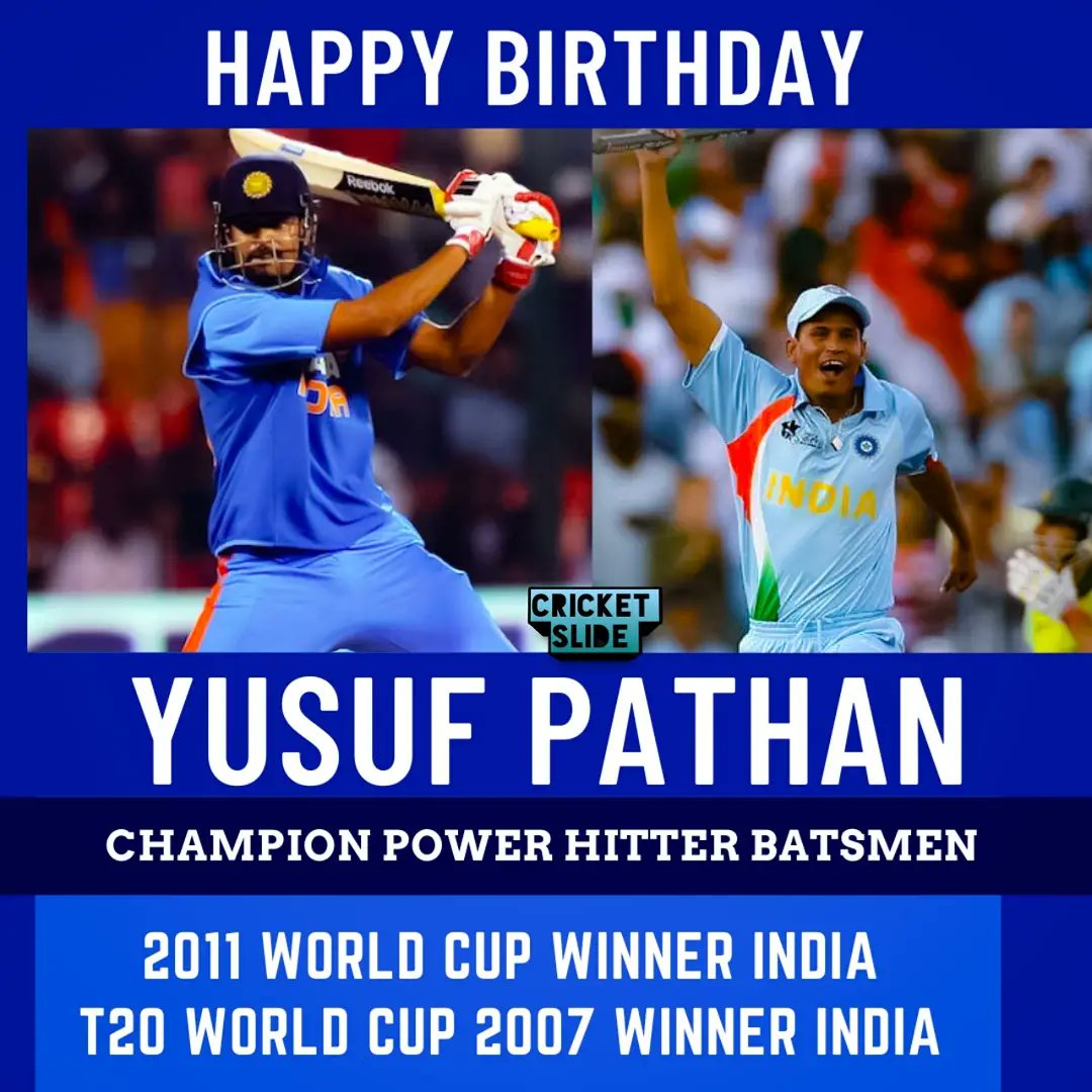 Happy Birthday Yusuf Pathan         