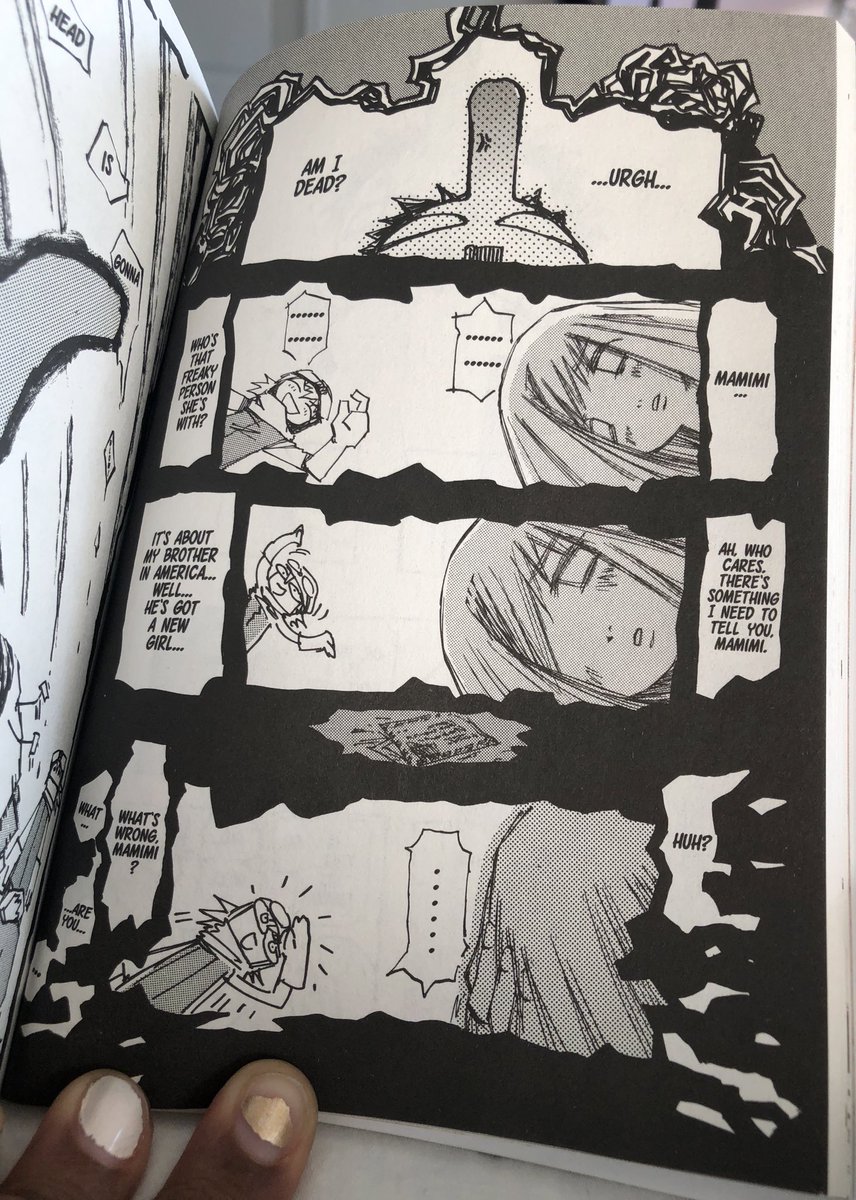 The FLCL manga is great. Just absolutely spectacular and chaotic. 