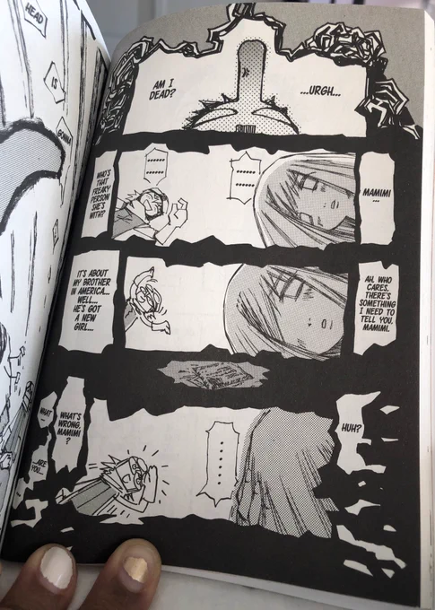 The FLCL manga is great. Just absolutely spectacular and chaotic. 