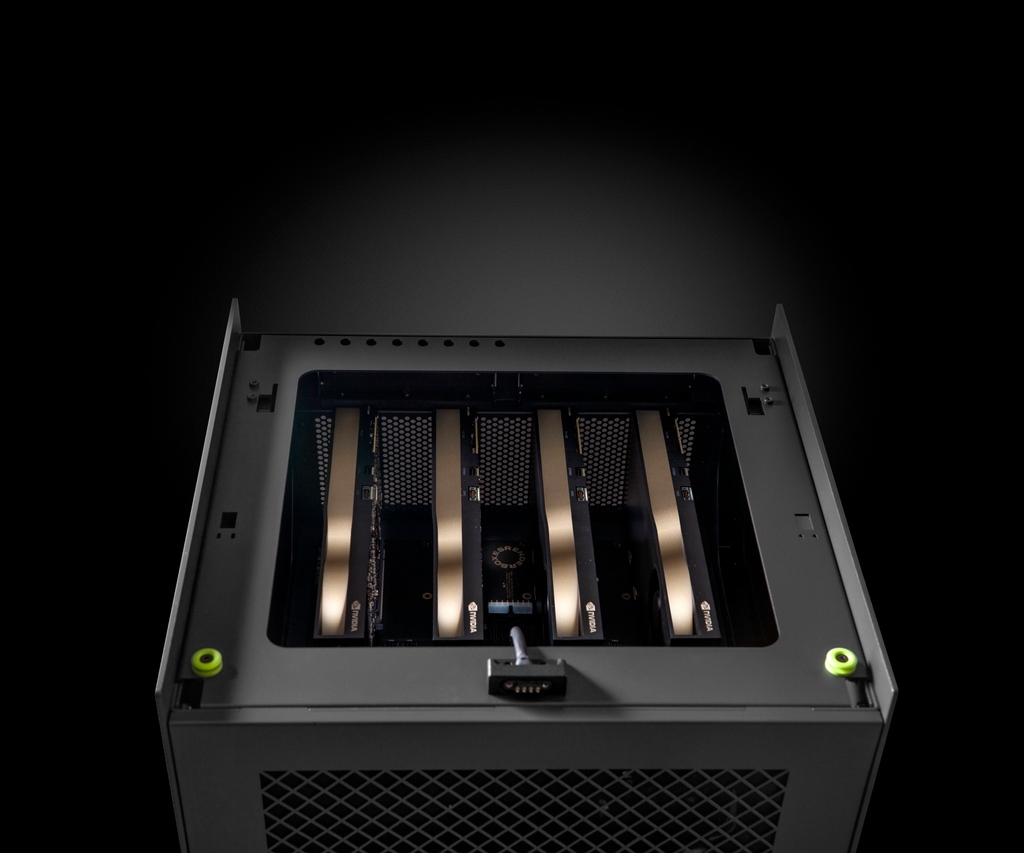 renderboxes's tweet photo. The Nano V4 | Quadro driven and by far the most efficient cooling for this density of GPU’s.

Our unique and beautiful Nano chassis is fabricated and hand built in the UK

#thenano #ultimateworkstation #custompc #nvidiaquadro #tesla #a5000 #a6000 #64core #3dartist #nftartist https://t.co/OqhQsTsnl1