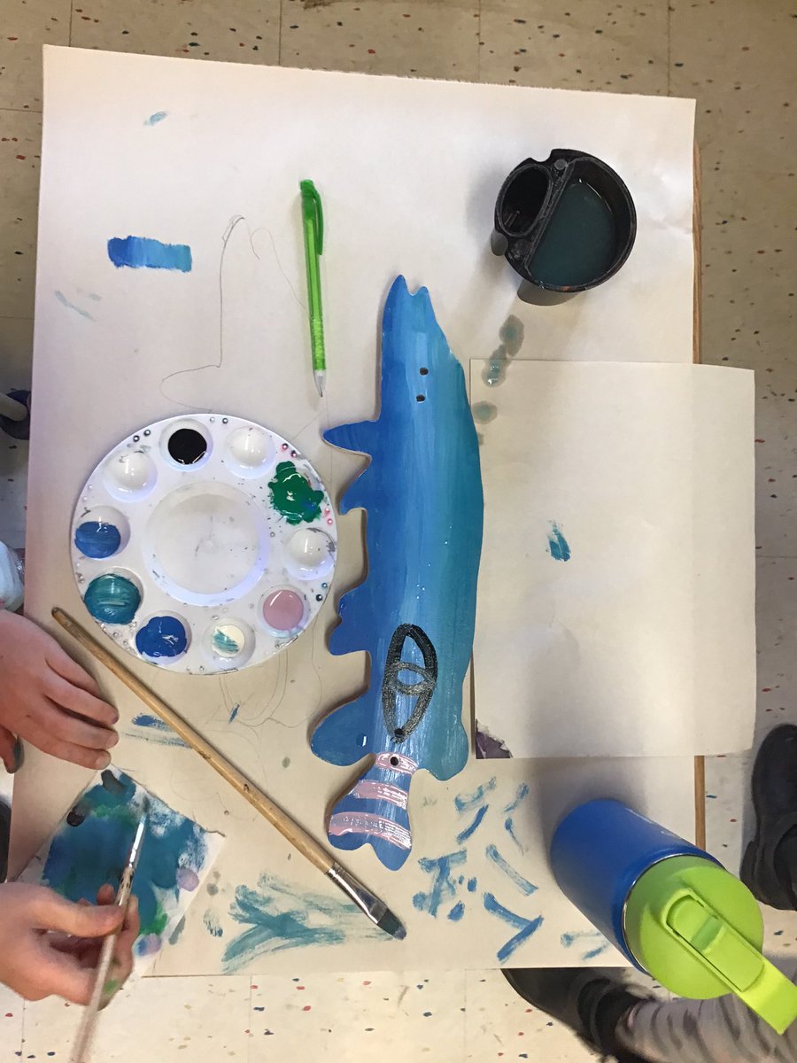 So much creativity going into our Stream of Dreams! Artists: Grade 4 Zess #steamofdreams #protectourwatersheds <a href="/EcoSchoolsCAN/">EcoSchools Canada</a> <a href="/Panabaker_HWDSB/">Frank Panabaker Elementary School</a> @ecofessenden