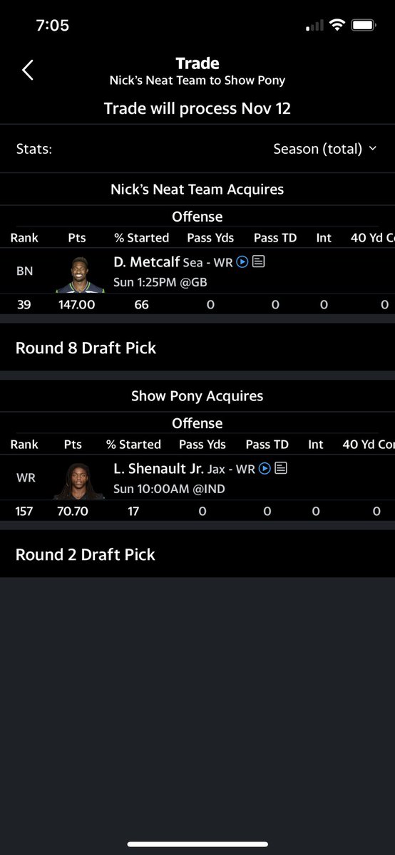 scotty2gloves's tweet photo. @YahooFantasy https://t.co/puXBSuXvlK