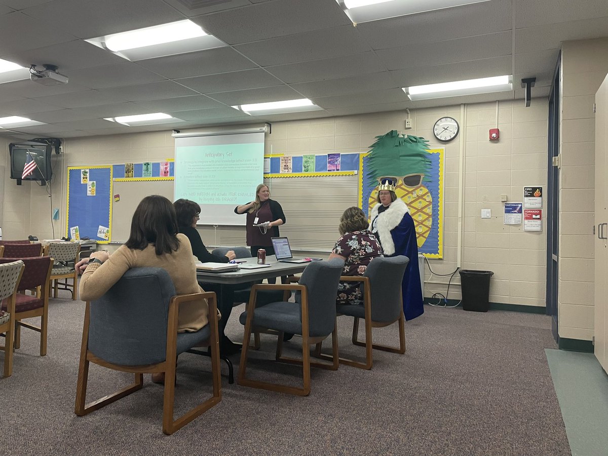 Scott Jaworski (@scott_jaws) on Twitter photo Really enjoyed today’s <a href="/TiptonElement/">Tipton Elementary School</a> professional development about clear learning outcomes and anticipatory sets. We even got a visit from King George 👑 #TiptonPride Really enjoyed today’s <a href="/TiptonElement/">Tipton Elementary School</a> professional development about clear learning outcomes and anticipatory sets. We even got a visit from King George 👑 #TiptonPride