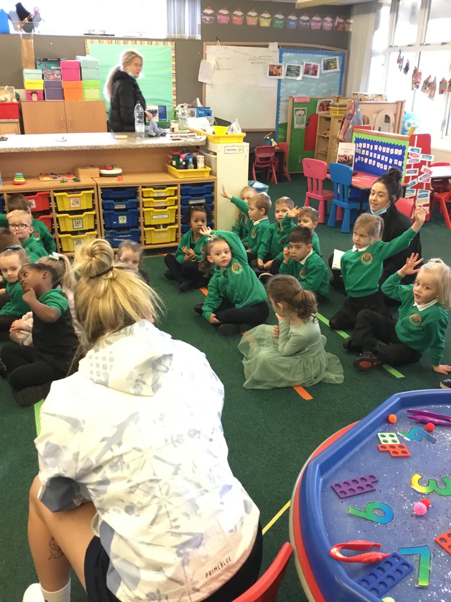 BrynHafodPrm's tweet photo. Reception Coch were lucky to have a visit from someone very special yesterday… the Olympic and Commonwealth Athlete @megjonesltd  🏆🏉Meg taught us the basics of how to play rugby and we learnt  that it’s a game for both girls and boys!🙋‍♀️🙋 https://t.co/Kmt3GFHIAk
