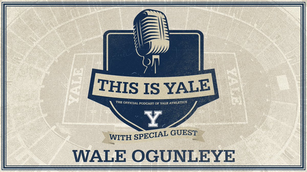 It's a special return of the This Is Yale Podcast!

The Bulldogs are proud to welcome NFL All-Pro and <a href="/UBS/">UBS</a> Head of Sports &amp; Entertainment, <a href="/aotheprince93/">Adewale Ogunleye</a>!

🎧  bit.ly/3kLkL2D

#ThisIsYale | #TheGameWeek