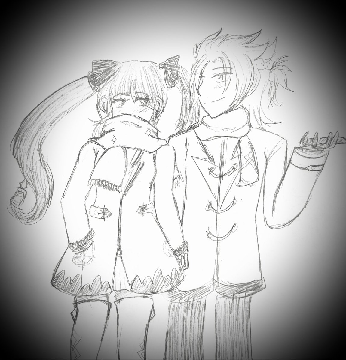 artofikitsumi's tweet photo. Kicks the door down with work doodles because of fashion week prompt 2 for #AlmonaWeek https://t.co/yiTPRpMyI6