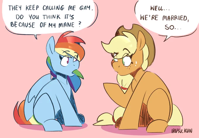 It's totally her mane 
