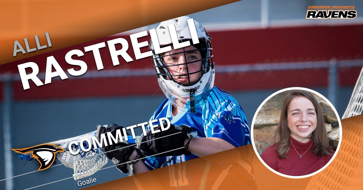 AURavensWLax's tweet photo. We are super excited to announce that Alli Rastrelli of Perry Meridian HS will be wearing an Anderson University Ravens uniform next season. What a great addition to the squad!  She epitomizes what a student athlete should be. https://t.co/pIw94oRd2z