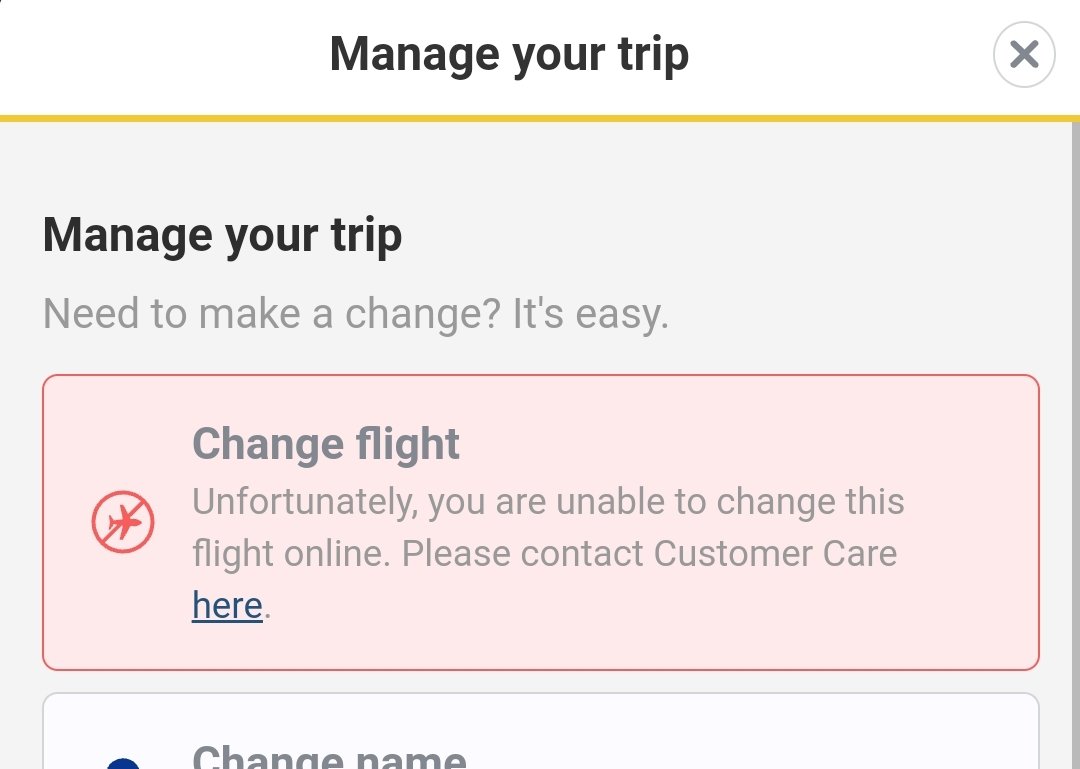 McLyn__'s tweet photo. @askryanair what number can I call to change a booking? When I click on the link it does not take me anywhere https://t.co/MQVK96EGcZ