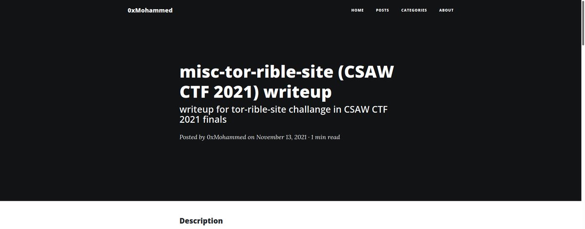 Mohammed Hasan (@0xhasanm) on Twitter photo Write-ups for 3 challenges from <a href="/CSAW_NYUTandon/">CSAW Cybersecurity Games and Conference</a> finals were we able to get 1st place as #Fword 🥇
1. lnkd.in/d4hpue9Z
2. lnkd.in/dWS-vuYJ
3. lnkd.in/d9wmTNmJ
#dfir #CyberSecurity #infosec Write-ups for 3 challenges from <a href="/CSAW_NYUTandon/">CSAW Cybersecurity Games and Conference</a> finals were we able to get 1st place as #Fword 🥇
1. lnkd.in/d4hpue9Z
2. lnkd.in/dWS-vuYJ
3. lnkd.in/d9wmTNmJ
#dfir #CyberSecurity #infosec