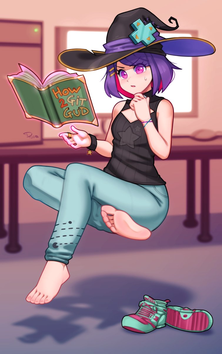 DrawSafe's tweet photo. Commission for @DumbestWitch https://t.co/cDEjiR03xF
