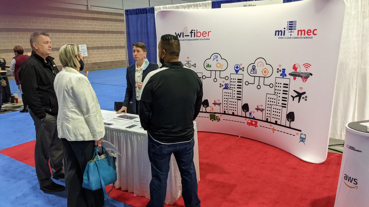 WiFiberUSA's tweet photo. Just opened up at the @NJ_League annual conference in Atlantic City at booth 2605. Swing by and see how Wi-Fiber connects and protects the communities we serve! #wifiber #mimec #njleague https://t.co/ShQZtQ2obx