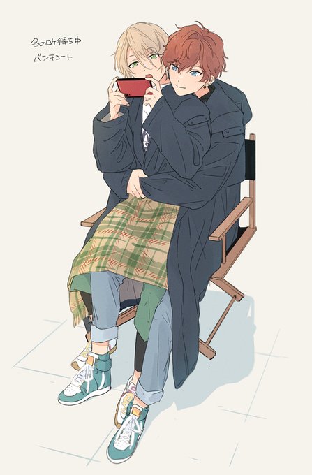 「sitting on lap」 illustration images(Popular｜RT&Fav:50)