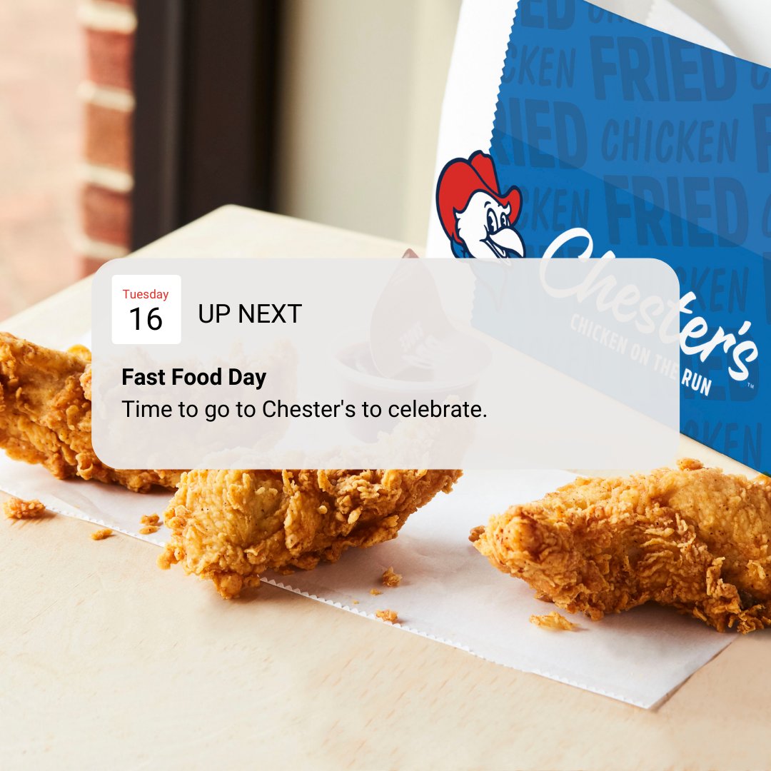 We love a food holiday 😋 #FastFoodDay