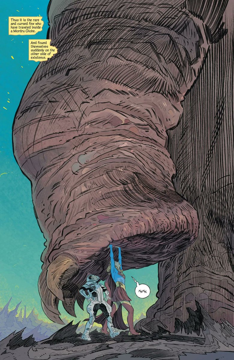 🦕Supergirl #5 is out today!!! 🦖 Here's the preview: 