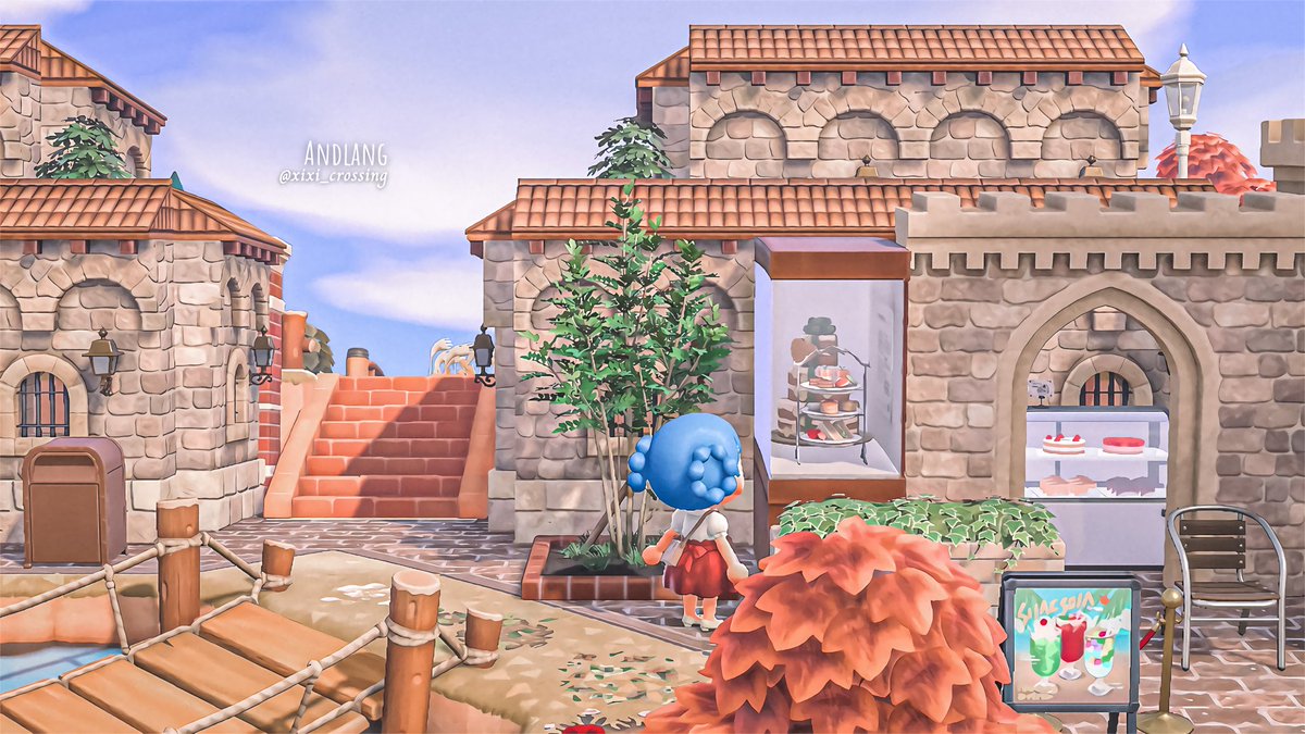 xixi_playing's tweet image. You’re invited for cakes 🍰  #AnimalCrossing #ACNH