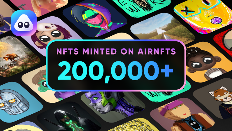airnfts's tweet photo. 🎉We have done it, 200,000 #NFTs minted on @airnfts thank you everyone for your contribution to our market.

👉 Start earning with #NFTs 
ℹ️ https://t.co/C4oGtltbcH

https://t.co/8UKt9SRiTc

#nftcollectors #nfts #nft #nftartists #nftcollector #nftart #metaverse @BinanceChain https://t.co/qD9YWE3EnA