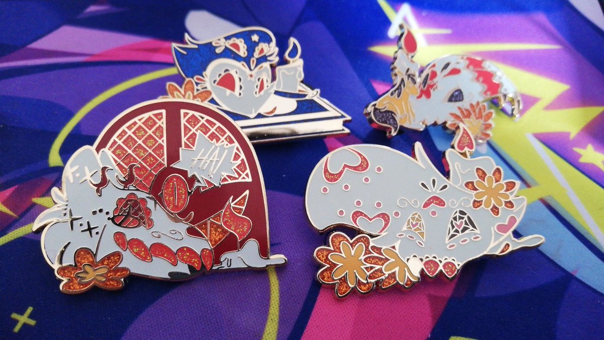 NamelessAnami's tweet photo. These 4 boys have arrived!!! Still waiting for Charlie, Vaggie and Husk to come home!!
#pinupdate #hazbinfanpin #HazbinHotel https://t.co/FosnPrPn6f