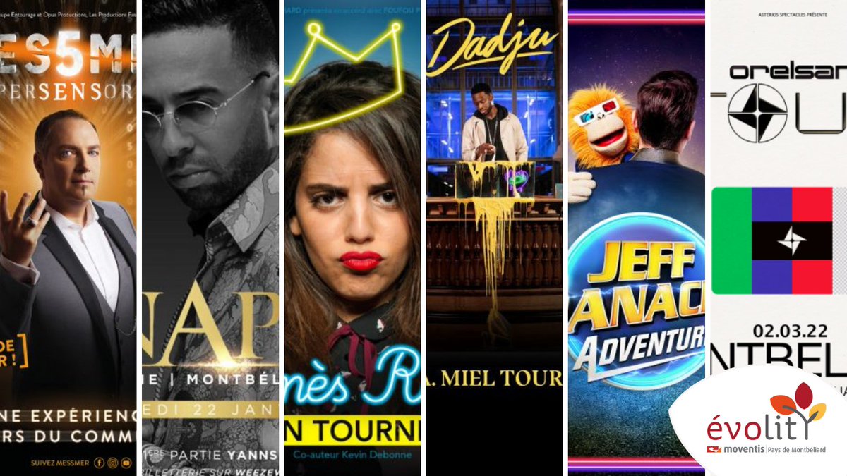 EvolitY_Actu's tweet photo. #JeuConcours
@EvolitY_Actu t'offre tes places de concerts à @AxoneMtb🎶
▶ FOLLOW + RT + COMMENTE le concert pour lequel tu participes : Messmer, Naps, Ines Reg, Dadju, Jeff Panacloc ou OrelSan ! 🔥
Annonce des 6 gagnants (FB + Twitter) à 15h le 23/11.
Double tes chances sur FB ! https://t.co/dGkfOdIhMg