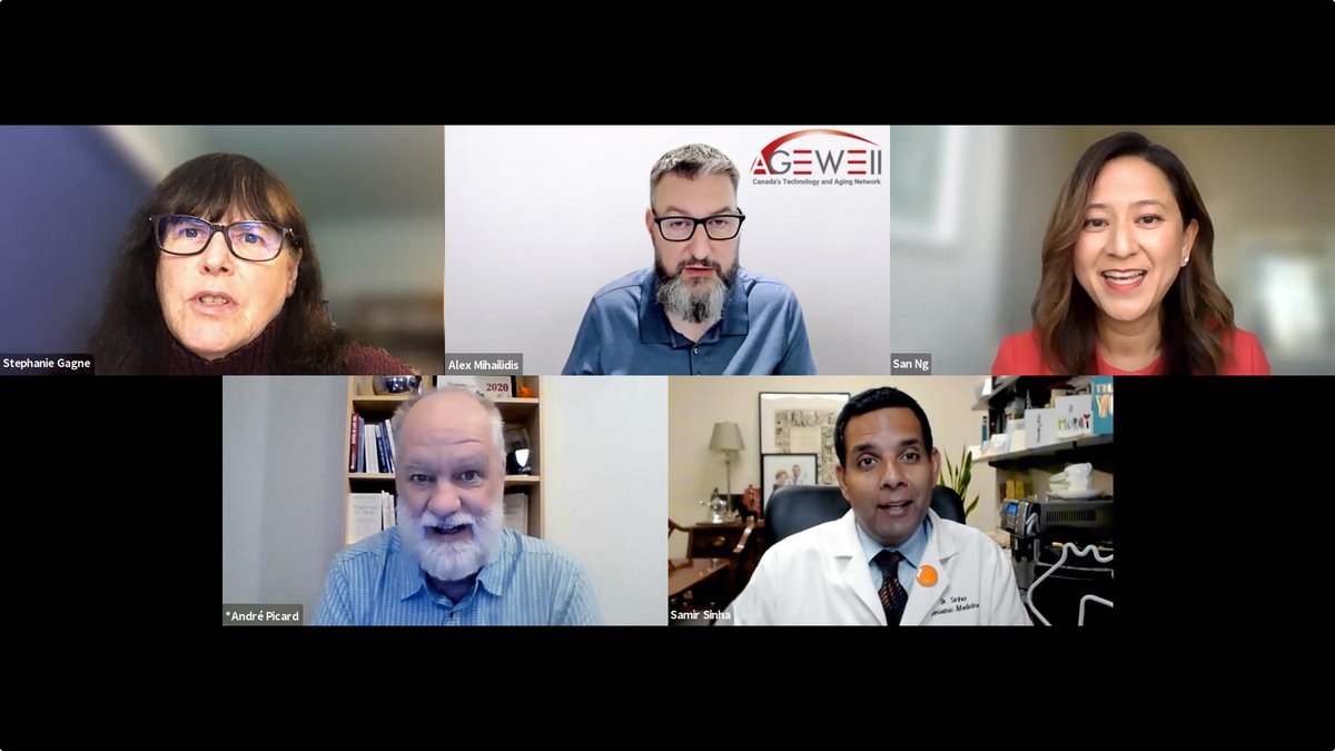 AGEWELL_NCE's tweet photo. While there's no substitute for the human touch, new technologies can make a difference for residents and staff in long-term care. This session looked at #AgeTech solutions, challenges in implementing them in #LTC, & more.
Watch here ▶️https://t.co/M8BxpY3oAt
#AgeTechIW https://t.co/aWNWBujwEf