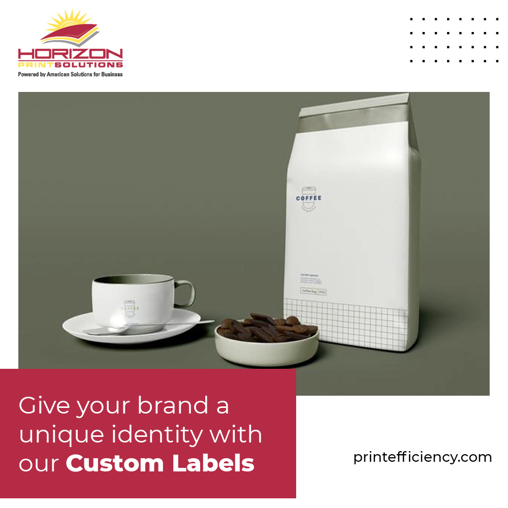 HorizonPrintSo1's tweet image. Stand out among your competitors with custom brand labels printed by Horizon Print Solutions. Get labels tailored to your needs in your preferred color, size, fonts and adhesives. 

Order Now: 1l.ink/W5HJHVN

#AssetLabels #BrandLabels #CustomLabels #HorizonPrintSolutions