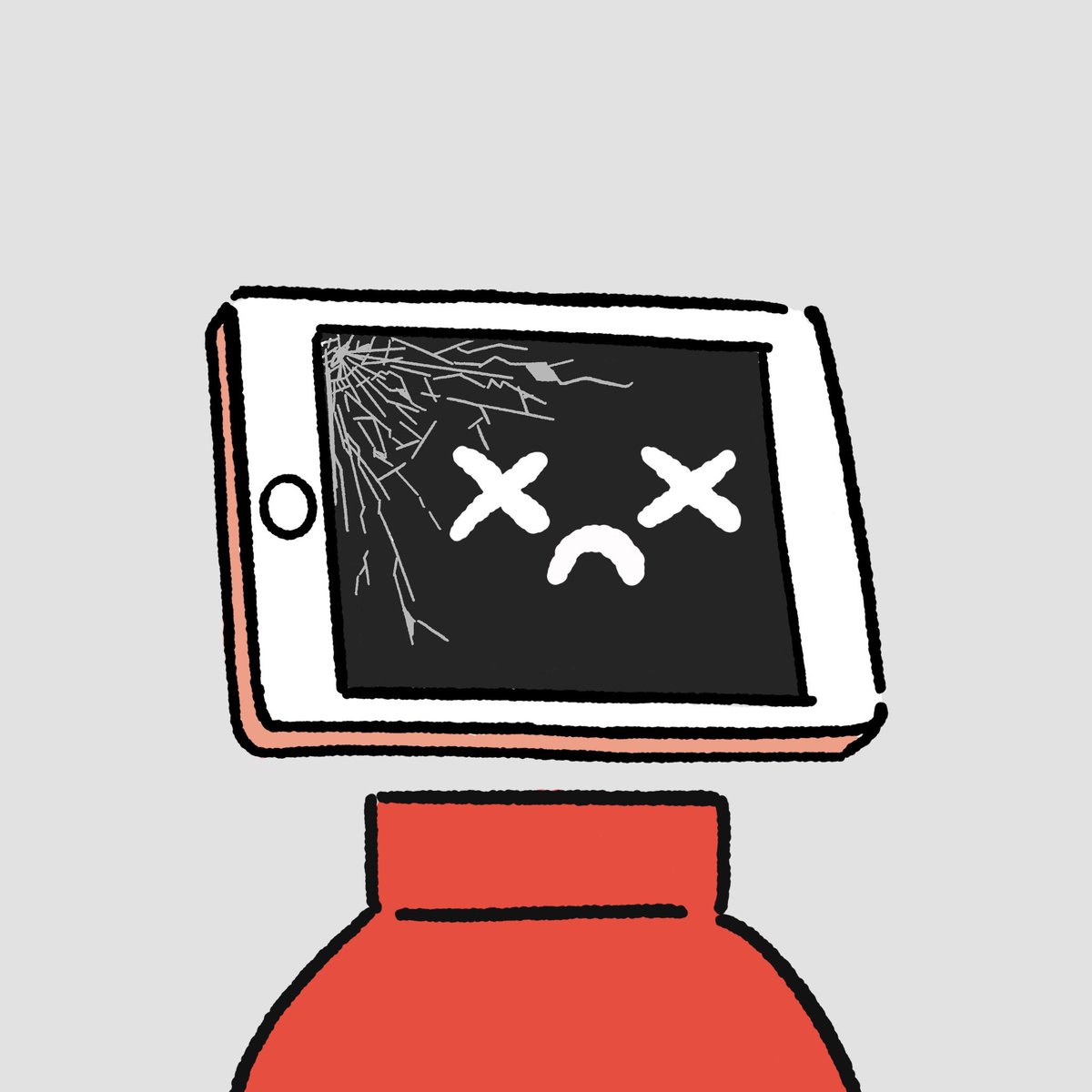 My entry for <a href="/WGMInterfaces/">Interfaces ◕◡◕</a> trait suggestion. 
The theme is NGMI 😆

Head : BSOD, No Internet Connection, 1%, Cracked Screen 
Face : NGMI