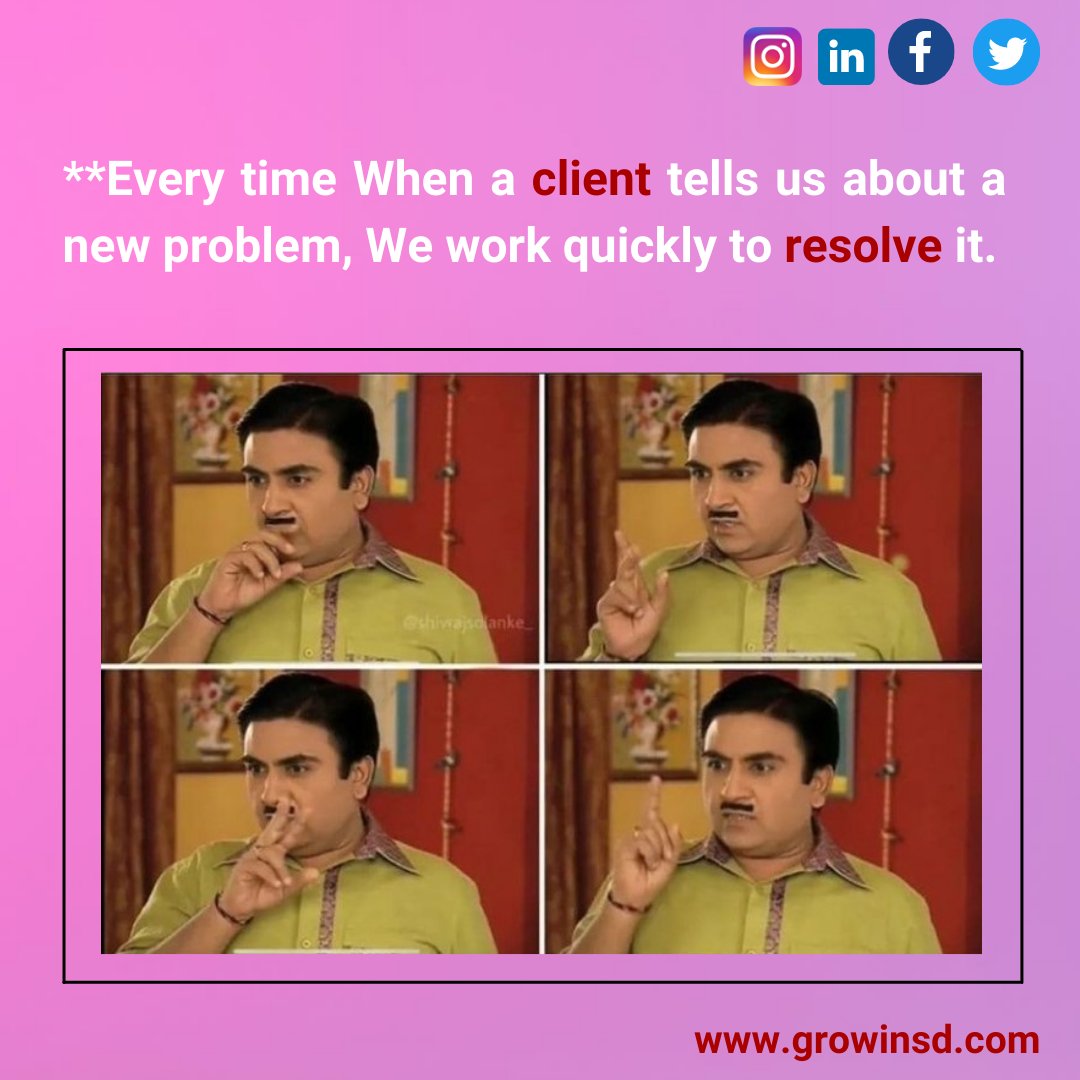 growinsightsd's tweet photo. We put our mind on every angle of the problem😂🎯
.
.
.
#MEMES #marketing #business https://t.co/hwVHkjXIKG