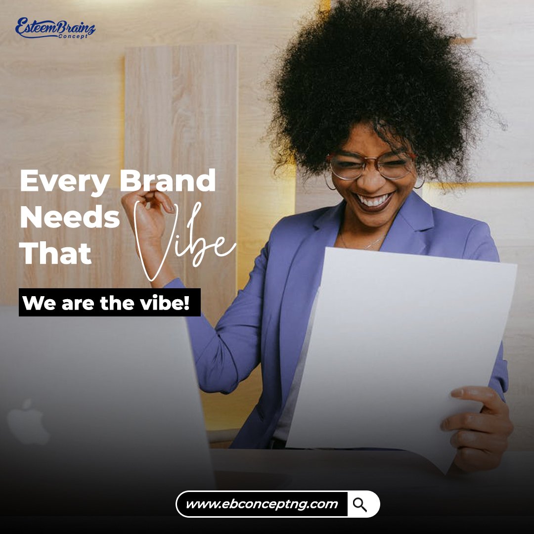 ebconcept_'s tweet photo. Your brand, your representation.
Call +2349091124086.
Follow @ebconcept_
................
#tuesdaythoughts #tuesdayvibes #brandgrowth #brandmanagement #brandcopy #branding #communication #contentmarketing #media #digitalmarketing #ebconcept https://t.co/2VMfWVV0qD