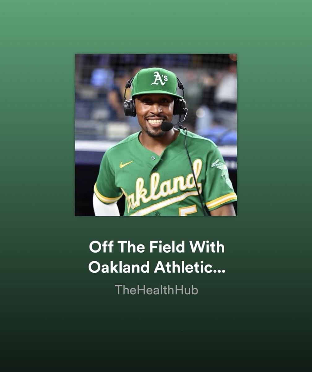 TheHealthHubrmc's tweet photo. 📣 PODCAST UP! Some of you have been waiting to listen to our podcast with Oakland A’s Tony Kemp @tonykemp @Athletics so here you go!
https://t.co/C3BH2t1Hg7
Check out The Health Hub on any of your favourite podcast platforms! 😃
#podcast #TheHealthHub @cathy_biase #OaklandAs https://t.co/wrTSQ9w1Cp