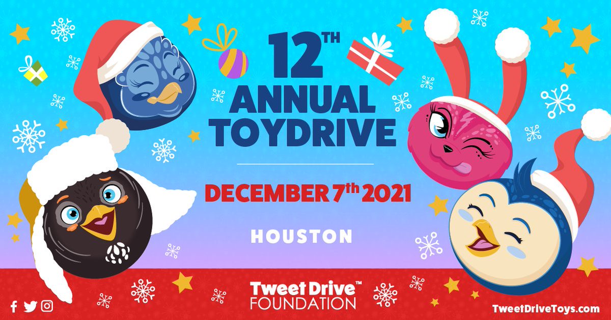 HouTweetDrive's tweet photo. Tweet Drive is getting closer and closer every day! Have you purchased your gift yet? If not, you can quickly and easily send a gift directly to a beneficiary through their Amazon wish list!

Houston Wish List: https://t.co/9oYHYQHYL4 https://t.co/a9G45xrQEY