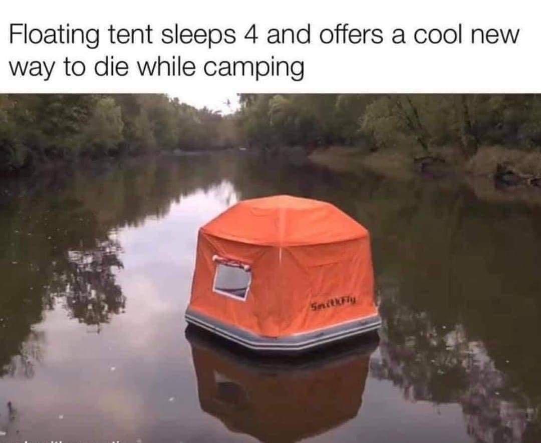 eatdrinkcat's tweet photo. The first was for saying "hey squirrel, grant me wishes!" to a follower. (She was in on the joke, we affectionately call my tabby kitty a squirrel) The other was a meme of a tent on a pond. I have no appeal options and now I can't use branded content tools. HELP!!!! https://t.co/aNxEElDBLd