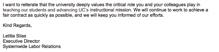 We don't want to be "deeply valued," we want a living wage.