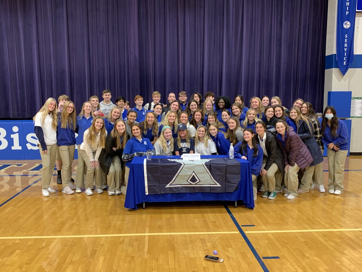 BCHSAthletics's tweet photo. Congrats to Mary Mastrian for signing with Xavier University (OH) to continue her studies &amp; play Lacrosse! The Musketeers are getting a great one!! https://t.co/hS3LOv9aPZ