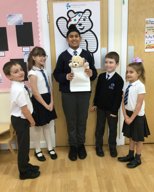 AllFaiths_TSAT's tweet photo. There's still time to Name the Teddy and guess the number of sweets - 50p each @BBCCiN
#ThinkingInclusively #WeAreONE https://t.co/aml9vs6iHZ