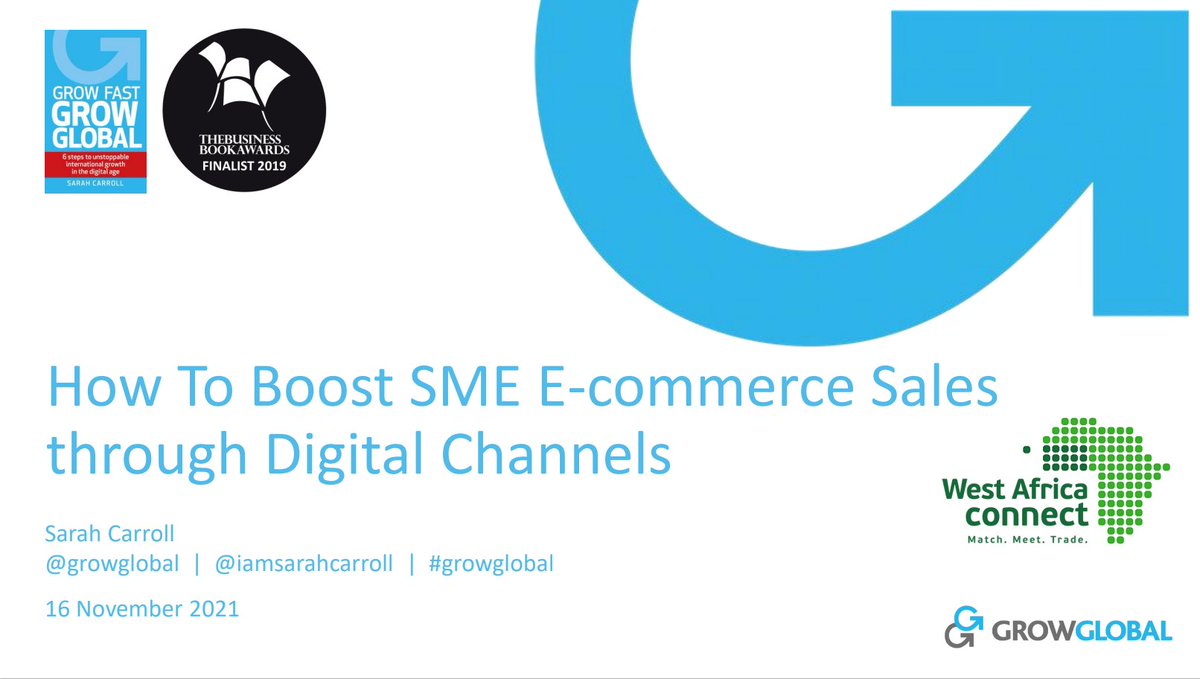 growglobal's tweet photo. @iamsarahcarroll top takeaway at the @MatchMeetTrade event today: avoid digital invisibility. Visibility in search engines, e-marketplaces and social media around the digital world is crucial
Join tomorrows sessions https://t.co/OgFQnCvJjv 
#matchmeettrade #ecommerce #growth https://t.co/qSjkFXI3TI
