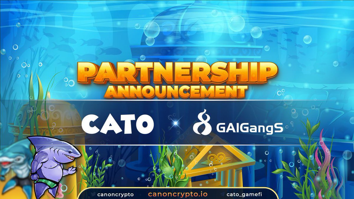 News1Lead's tweet photo. ๐ค @CATO_Gamefi & @GaiGangs_BT announced strategic partnership.
๐ค #GaiGangS will provide us with investment solutions and strategize how to build up the Chinese community.
๐ฝINFO
https://t.co/L0O6ZuH0uo
#N1L #NewsLead https://t.co/oYn1T2RPJM