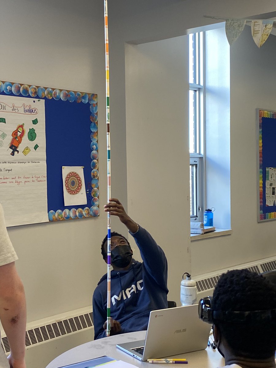 Mme_Shea's tweet photo. Even in grade 12, students can’t help but make a marker tower! https://t.co/SaSb6Dfeub