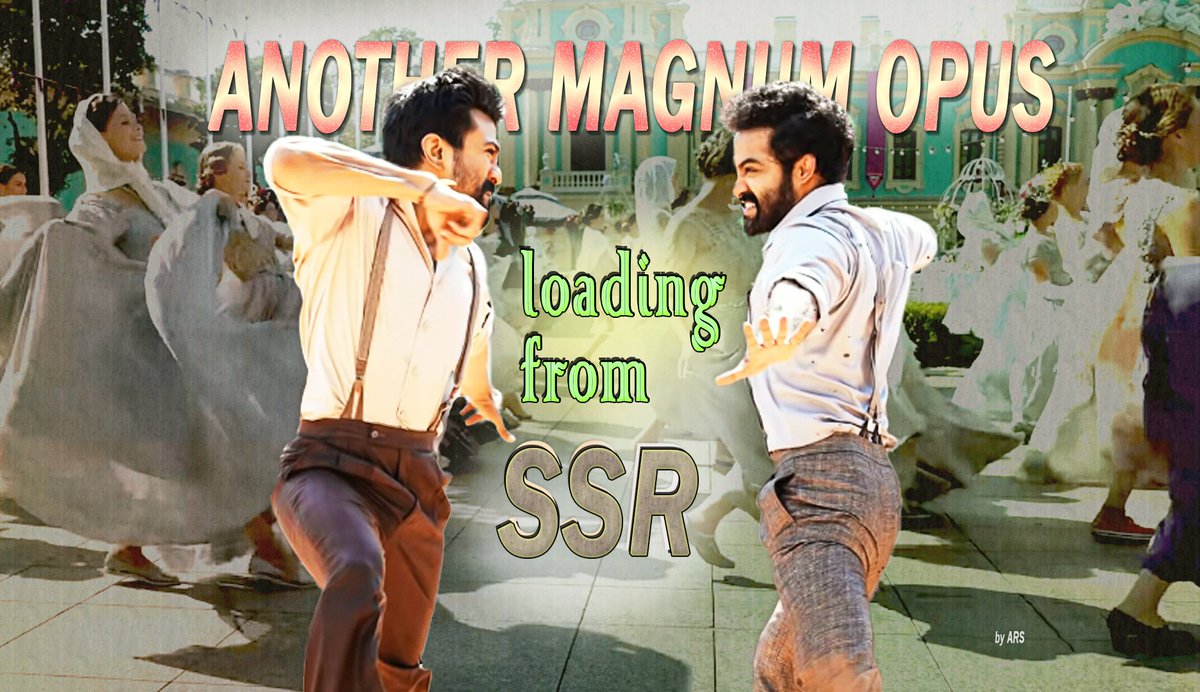 SWAMINATHANAR1's tweet photo. #RRROnJan7th #RRR
#RRRSecondSingleUpdate
#Ramcharan #JrNTR
One More Magic from Mr.Rajamouli 🔥🔥
Most Talented👍
Egoless Stars together Rocking 🔥
Whatelse More needed for Cinema Fans..
Biggest feast for Eyes on Jan 2022
All the Best 😉👍
@AlwaysRamCharan
@ssrajamouli https://t.co/ybn6RpFsYC