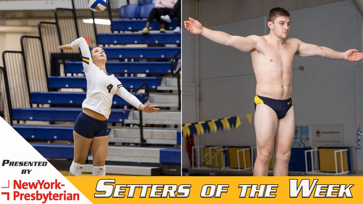 PaceUAthletics's tweet photo. Congratulations to our latest @nyphospital 𝐒𝐞𝐭𝐭𝐞𝐫𝐬 𝐨𝐟 𝐭𝐡𝐞 𝐖𝐞𝐞𝐤!

🏐: Emily Cockell
🏊: Patrick Dwyer

📋: https://t.co/8Fcv5Jblye https://t.co/tpaaMw9fam