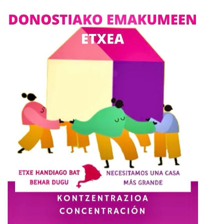 MariviEizaguir's tweet photo. Esculturas bien, una @DSSEmakumeenEtx @CasaDeLasMujeres más grande también. Visibilizar LA IGUALDAD debería ser un eje central en las políticas públicas con espacios accesibles y CÉNTRICOS para las mujeres, igual que otros servicios del Ayuntamiento o la Diputación. #ExcusasNo https://t.co/w1vw6id3tY