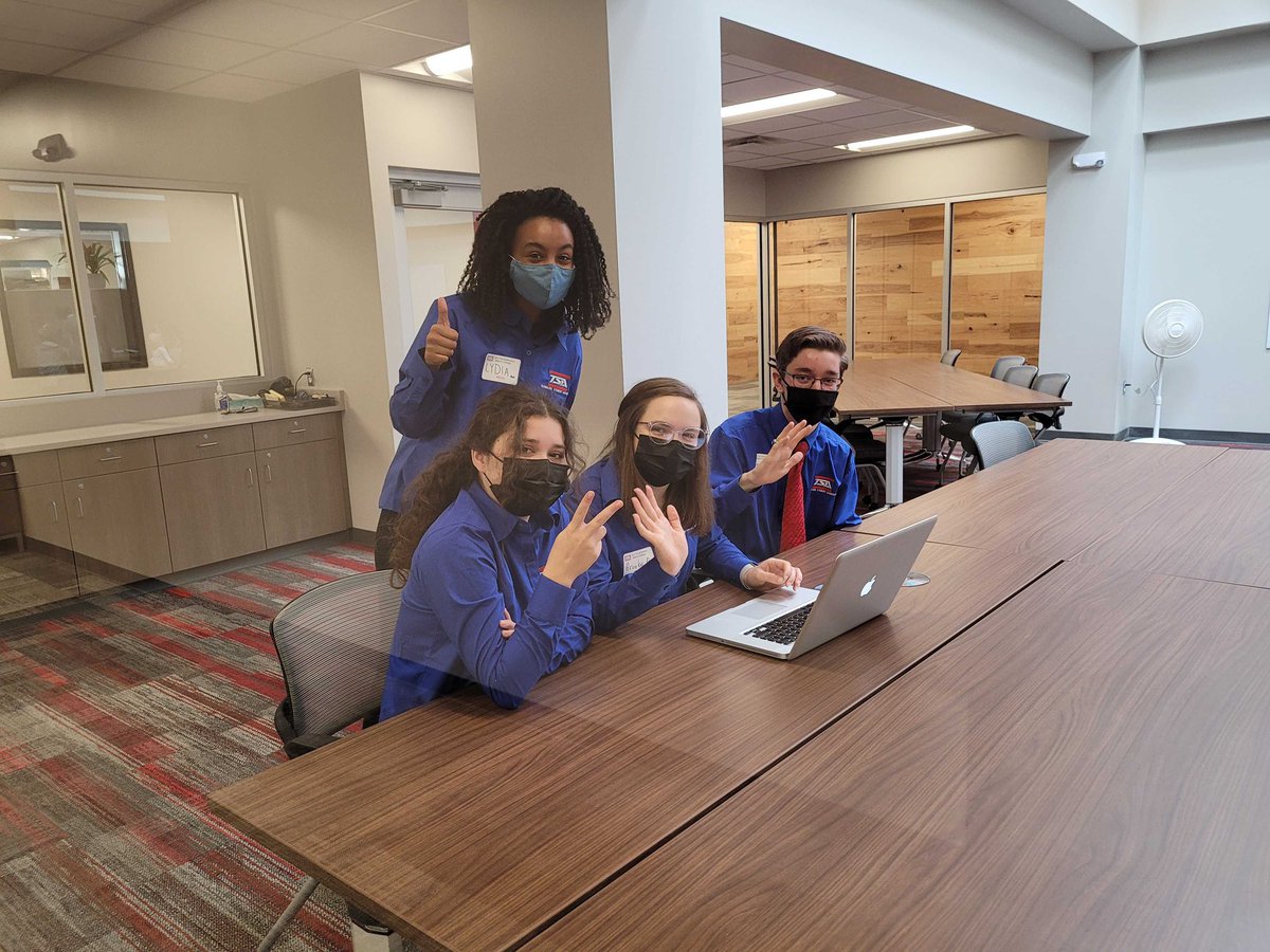 tsaonw's tweet photo. TSA Leadership competed in the Northeast Regional Competition this Monday! Our officers performed well in events like Mass Production, Tech Bowl, and finished the Escape room with time to spare. Congratulations officers! @ChrisZuck @OlatheEngineer https://t.co/5H6ggi8VNA