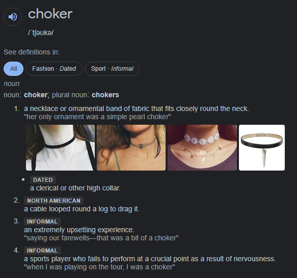 AllariaReich_SL's tweet photo. Dear creators.... it's a 'choker' not a 'chocker'... and I can't even rename it without rezzing it out to fix it cause you make EVERYTHING no-mod for fear of... idk.. people stealing your ideas???

#SpellCheckPlease https://t.co/j2NrBw26eP