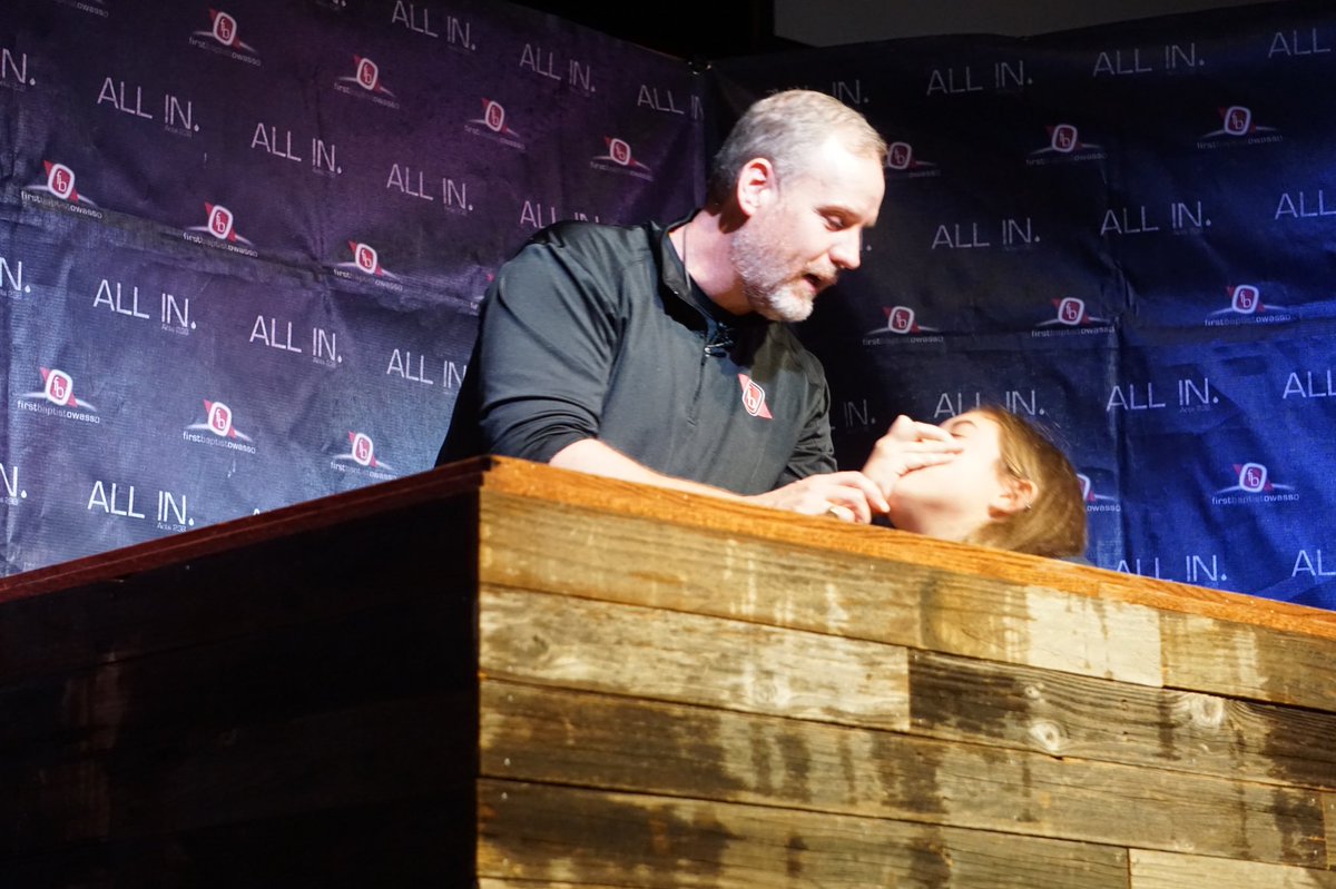 FirstOwasso's tweet photo. Today, your pastor, Dr. Chris Wall was unanimously elected to serve as President of Oklahoma Baptists. As a leader among Southern Baptists in the state, Chris will influence and encourage pastors and church leaders to join us on this #gospeladventure everyday! https://t.co/Q0TkBlOQdw