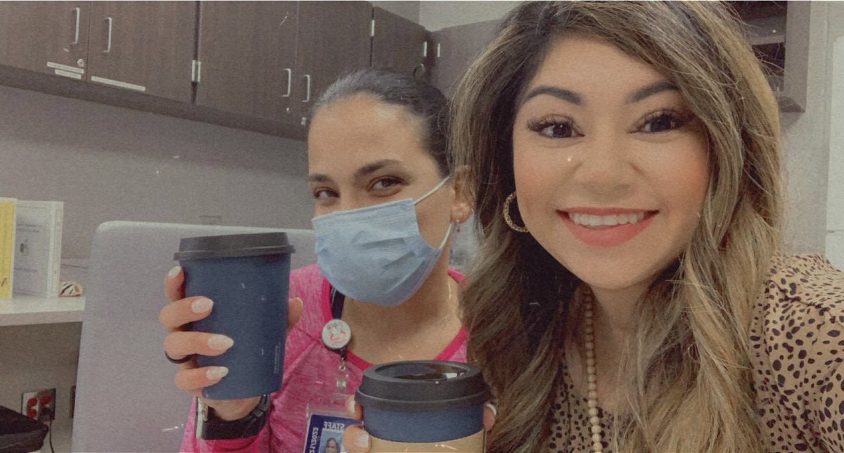 DecemberDJones's tweet photo. Morning coffee with the best @ryann_rian !! Thank you Ms. Sonnier and thank you @MelanieAppelba1 and students!! @PrincipalPaz @HaskettJH https://t.co/6lz38C2HwY