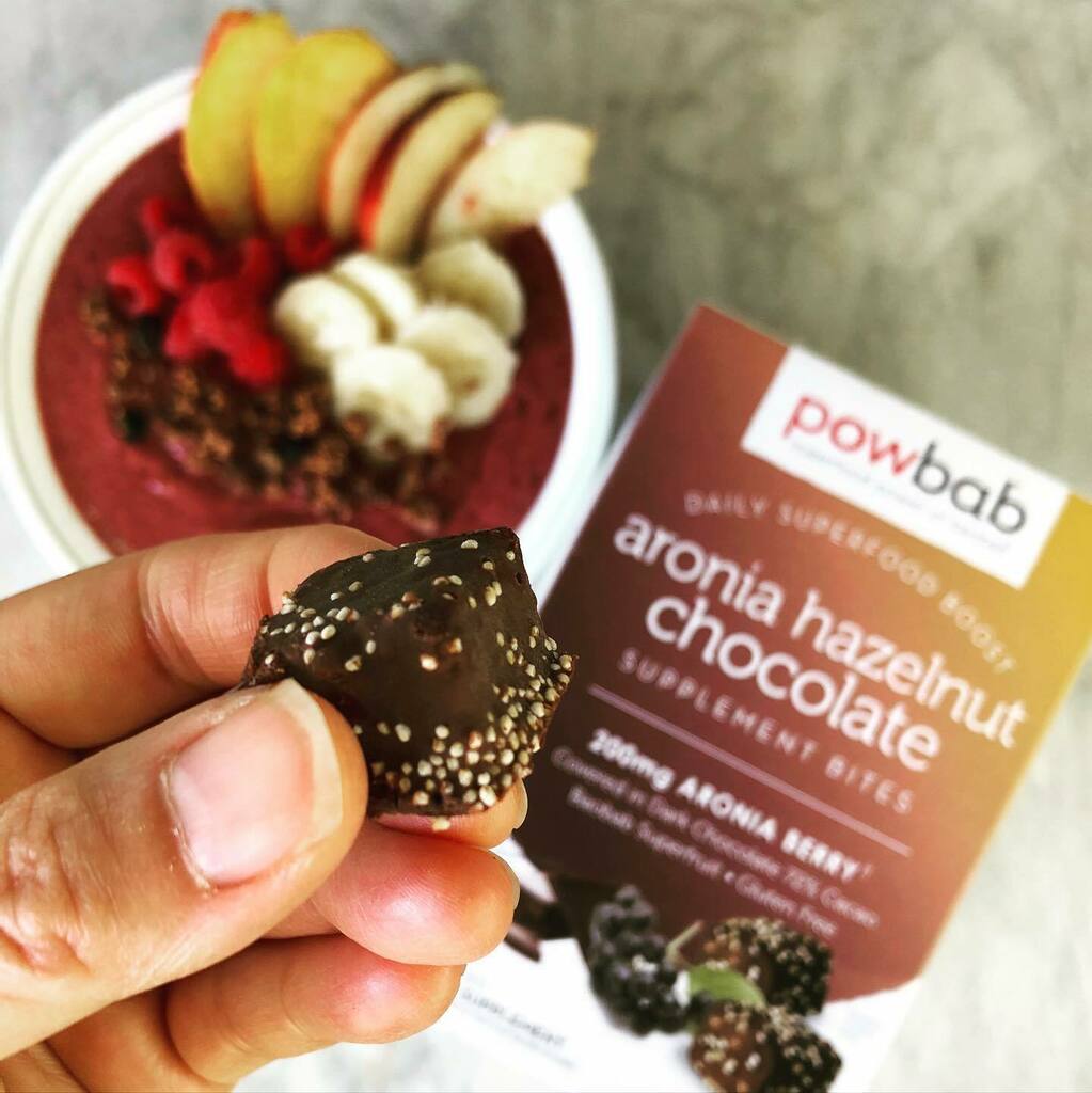 Hazelnuts🌰 and chocolate🍫 are a perfect holiday pair and our <a href="/powbab/">powbab</a>  Aronia Hazelnut Chocolate Bites are a delicious way of getting more antioxidant Organic Aronia Berry in your diet everyday, especially for the cold season ❄️🌨💨! Boost your immune s… instagr.am/p/CWV6_pBpsIh/