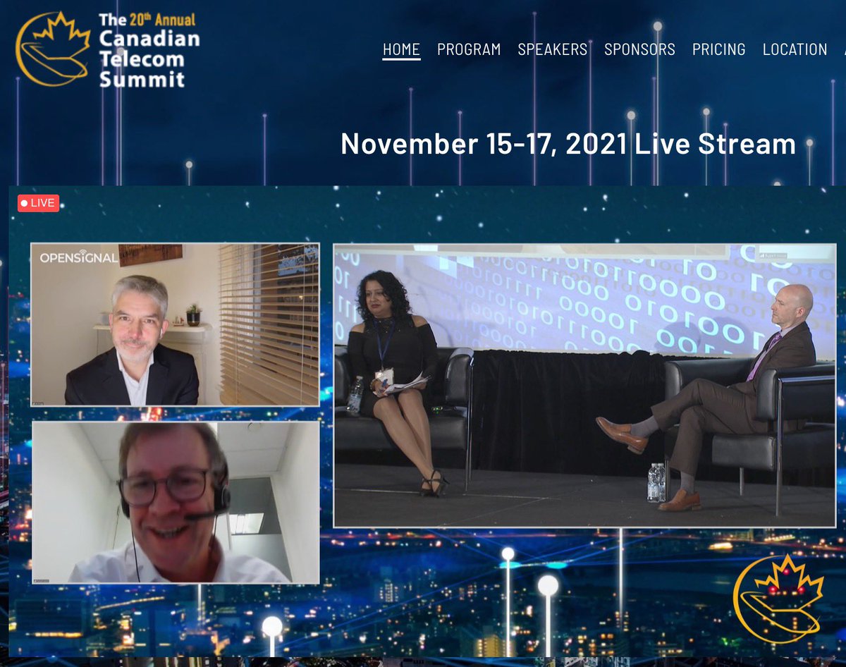 Becks_JB's tweet photo. @ianfogg42, VP Analysis @opensignal is live on the “What’s Next In Spectrum Policy” panel @CDN_tele Summit. Hear Ian’s, and all the other panelist’s views, on what’s ahead for spectrum. 

Tune in to the live stream if you’re registered https://t.co/TpwxrdKrKP
#CTS2021 #telecoms https://t.co/eCisFWk9ce