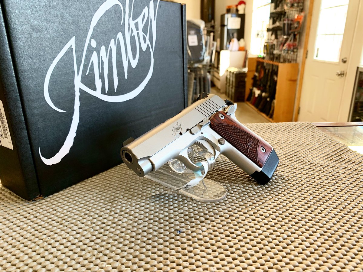 AmmoGear's tweet photo. Beautiful Stainless Kimber with Rosewood grips in stock!
434-709-4501 #Kimber #micro9 #9mm #pistol #edc #stainless #rosewood #beauty #beautiful #concealer #concealedcarry #everyday #shtf #defense #pocket #sized #gunsofinstagram #instaguns #gunsgearandammo https://t.co/HTUFSR8v7J https://t.co/hSweWai5UH